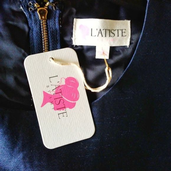 NWT L'ATISTE by Amy Crop Top - Picture 3 of 4